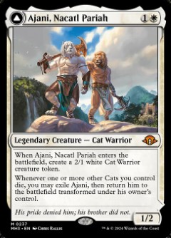 Ajani, Nacatl Pariah // Ajani, Nacatl Avenger Modern Horizons 3